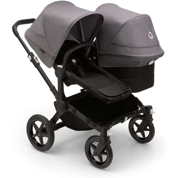 Bugaboo Donkey 5 Duo Stroller Bugaboo Black | Midnight Black Grey Melange  [variant_option4] [variant_option5] [variant_option6] [variant_option7] [variant_option8] [variant_option9] 35