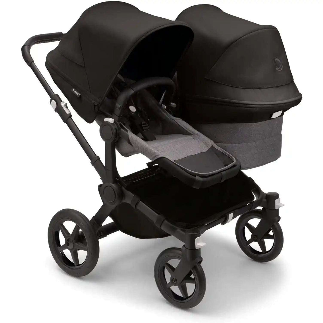 Bugaboo Donkey 5 Duo Stroller Bugaboo Black | Grey Melange Midnight Black  [variant_option4] [variant_option5] [variant_option6] [variant_option7] [variant_option8] [variant_option9] 38