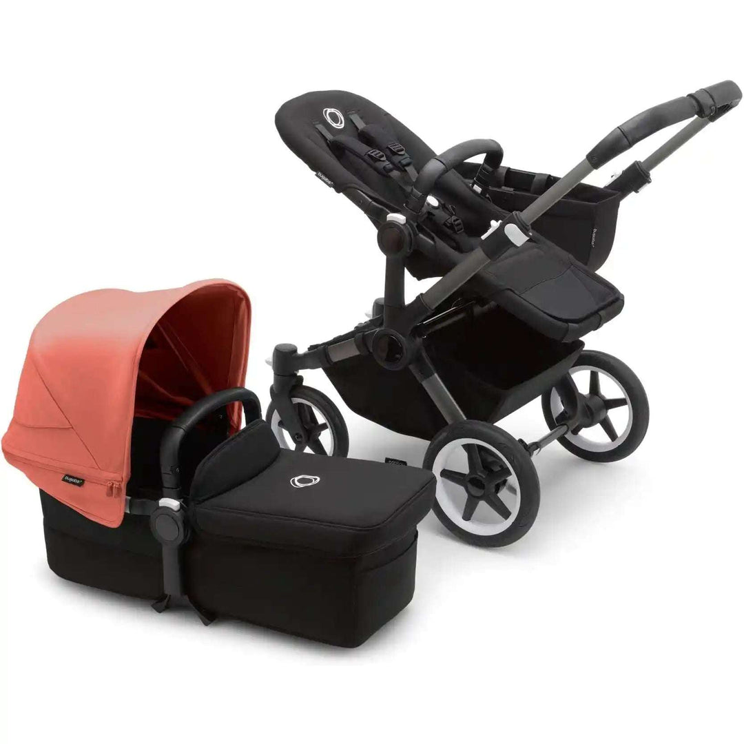 Bugaboo Donkey⁵ Mono Stroller Bugaboo Graphite | Midnight Black Sunrise Red  [variant_option4] [variant_option5] [variant_option6] [variant_option7] [variant_option8] [variant_option9] 18