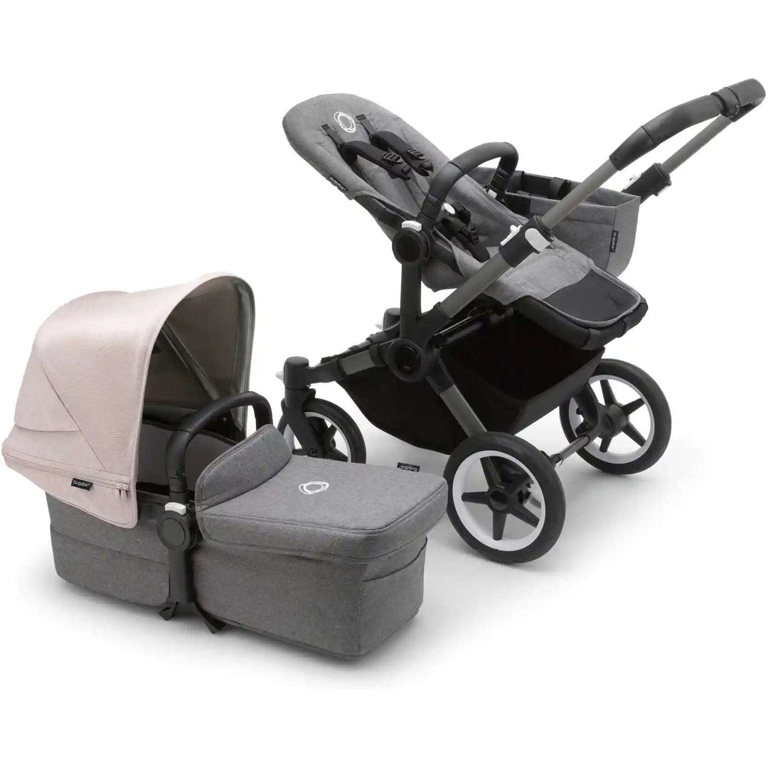 Bugaboo Donkey⁵ Mono Stroller Bugaboo Graphite | Grey Melange Misty White  [variant_option4] [variant_option5] [variant_option6] [variant_option7] [variant_option8] [variant_option9] 15