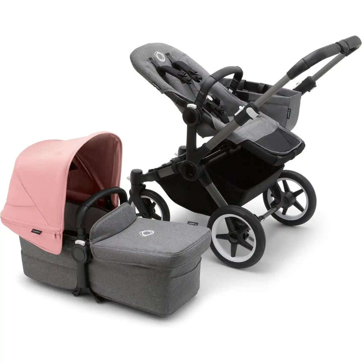 Bugaboo Donkey⁵ Mono Stroller Bugaboo Graphite | Grey Melange Morning Pink  [variant_option4] [variant_option5] [variant_option6] [variant_option7] [variant_option8] [variant_option9] 21