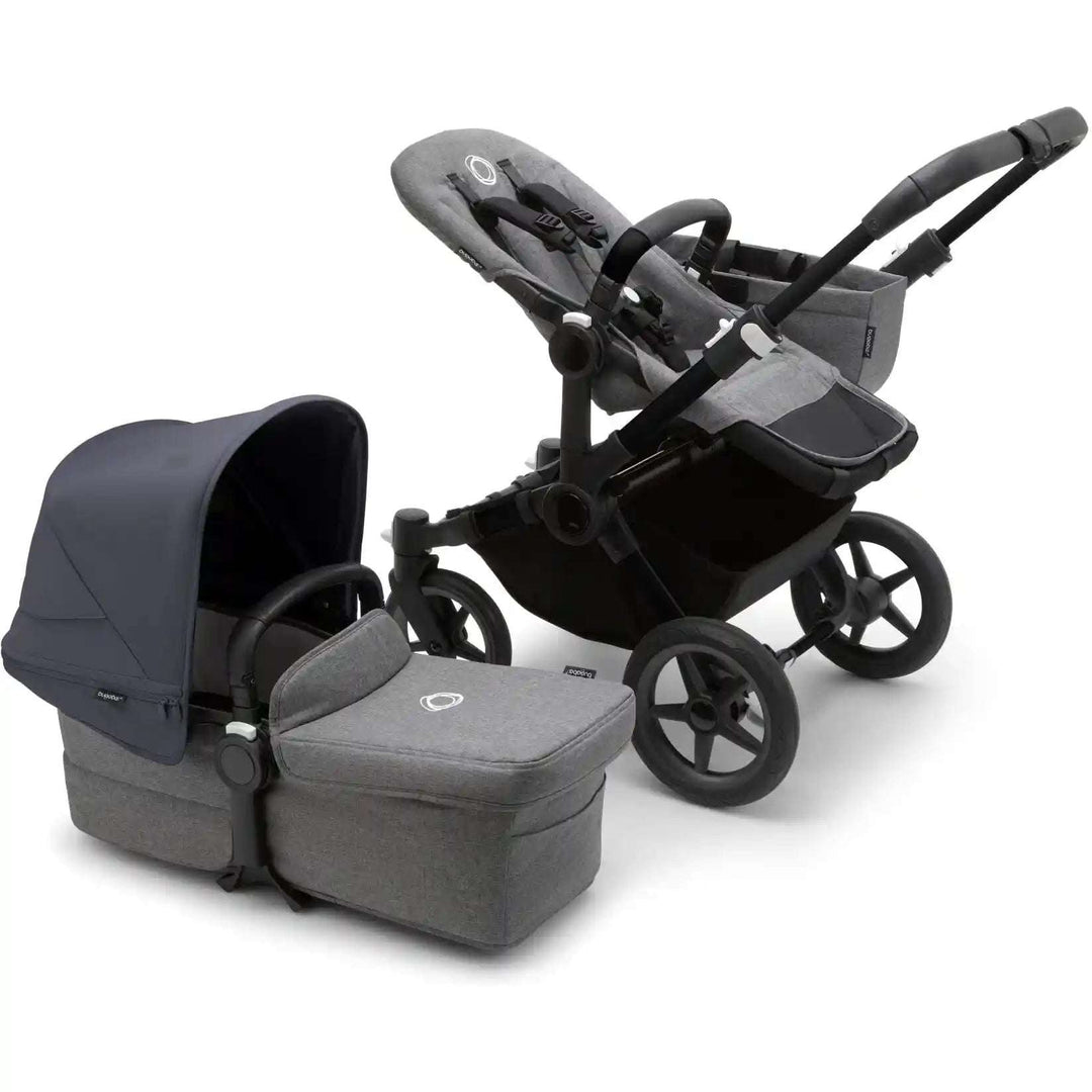 Bugaboo Donkey⁵ Mono Stroller Bugaboo Black | Grey Melange Stormy Blue  [variant_option4] [variant_option5] [variant_option6] [variant_option7] [variant_option8] [variant_option9] 29