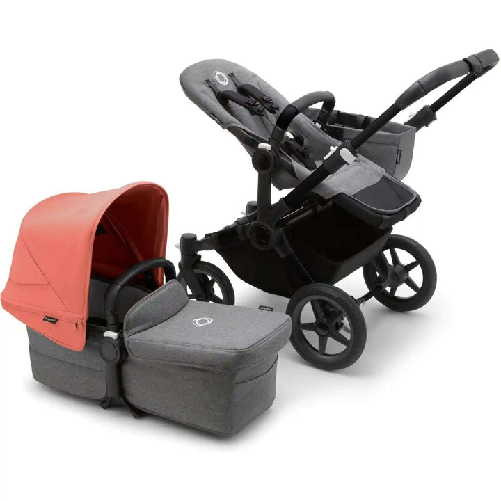 Bugaboo Donkey⁵ Mono Stroller Bugaboo Black | Grey Melange Sunrise Red  [variant_option4] [variant_option5] [variant_option6] [variant_option7] [variant_option8] [variant_option9] 19