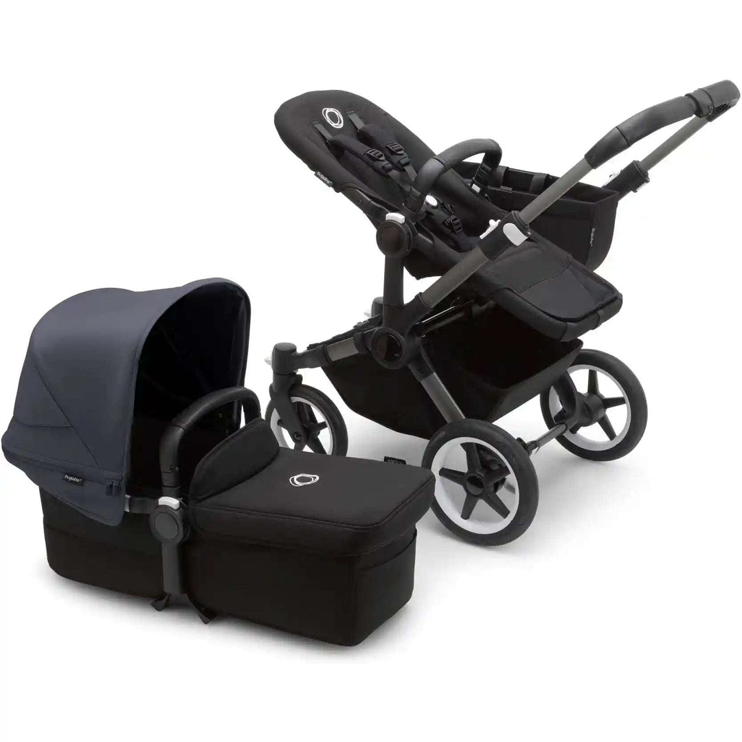 Bugaboo Donkey⁵ Mono Stroller Bugaboo Graphite | Midnight Black Stormy Blue  [variant_option4] [variant_option5] [variant_option6] [variant_option7] [variant_option8] [variant_option9] 28