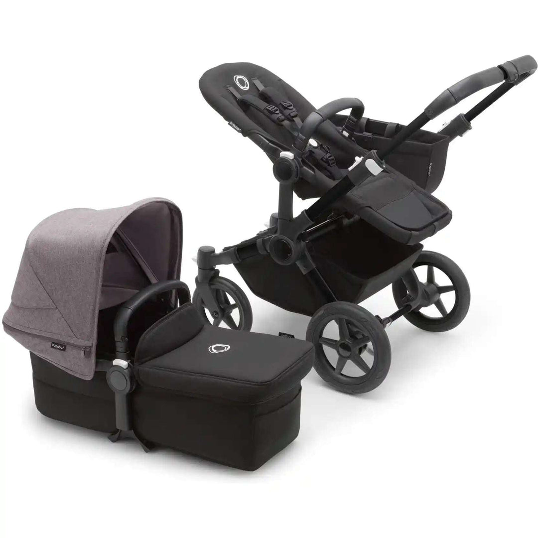 Bugaboo Donkey⁵ Mono Stroller Bugaboo Black | Midnight Black Grey Melange  [variant_option4] [variant_option5] [variant_option6] [variant_option7] [variant_option8] [variant_option9] 34