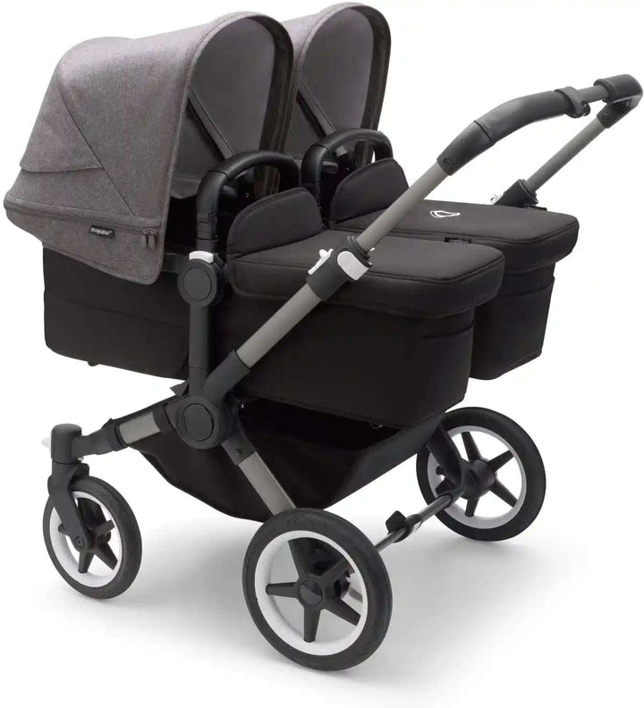 Bugaboo Donkey⁵ Twin Stroller Bugaboo Graphite | Midnight Black Grey Melange  [variant_option4] [variant_option5] [variant_option6] [variant_option7] [variant_option8] [variant_option9] 7