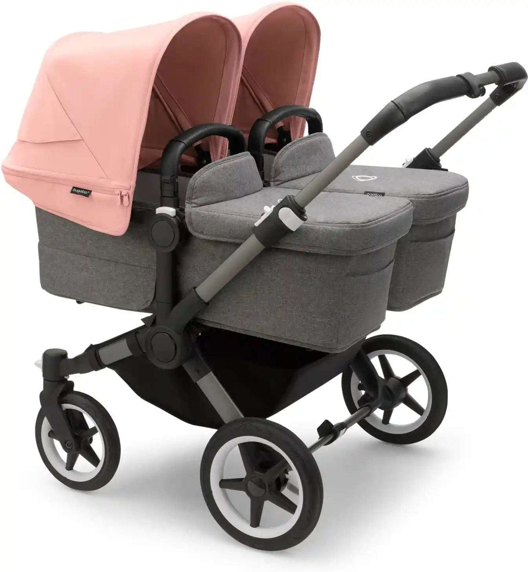 Bugaboo Donkey⁵ Twin Stroller Bugaboo Graphite | Grey Melange Morning Pink  [variant_option4] [variant_option5] [variant_option6] [variant_option7] [variant_option8] [variant_option9] 20