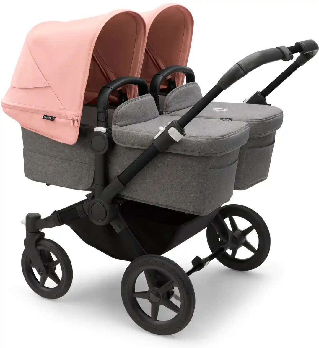 Bugaboo Donkey⁵ Twin Stroller Bugaboo Black | Grey Melange Morning Pink  [variant_option4] [variant_option5] [variant_option6] [variant_option7] [variant_option8] [variant_option9] 18