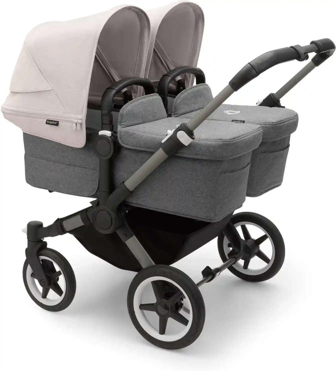 Bugaboo Donkey⁵ Twin Stroller Bugaboo Graphite | Grey Melange Misty White  [variant_option4] [variant_option5] [variant_option6] [variant_option7] [variant_option8] [variant_option9] 28