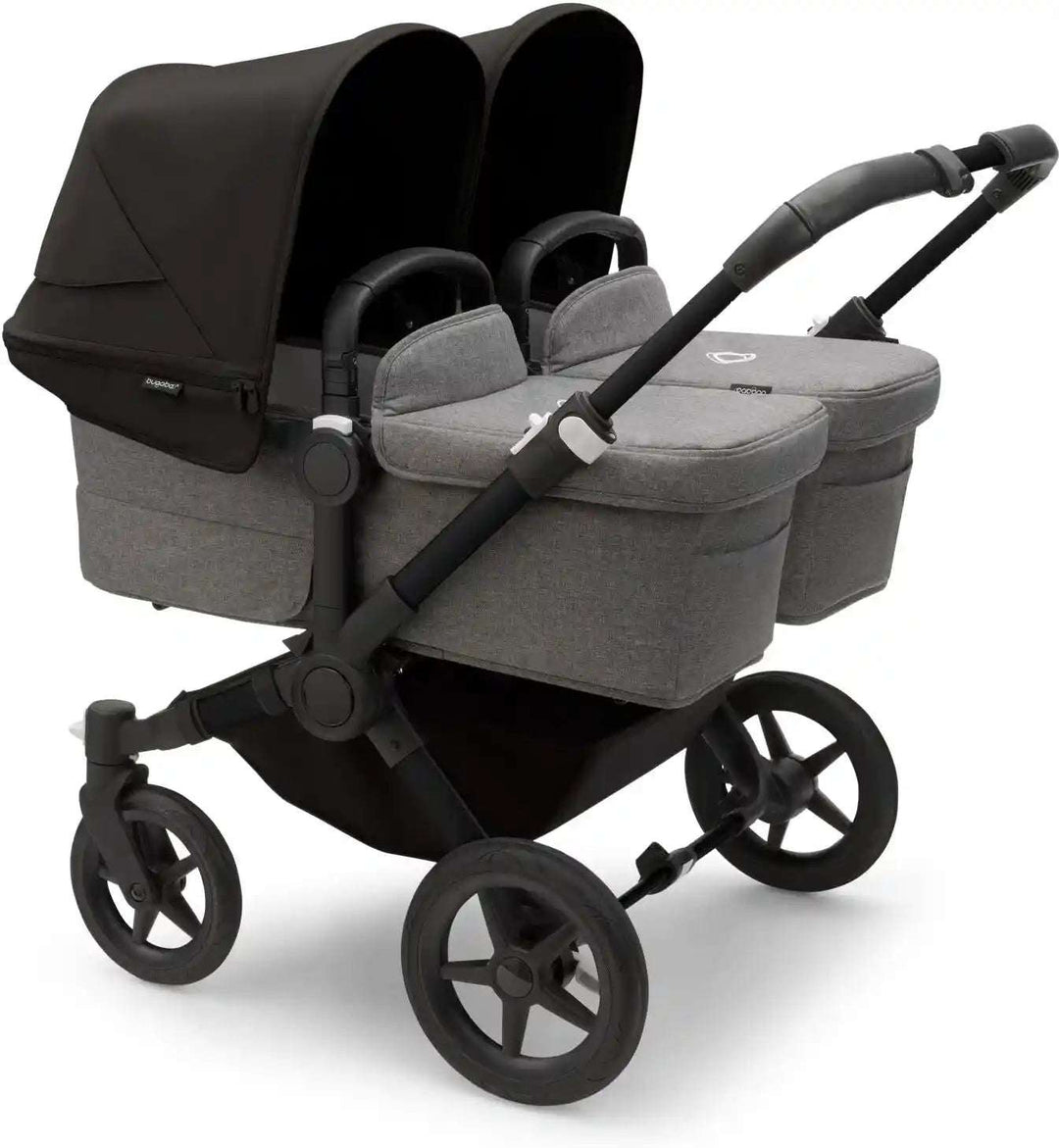 Bugaboo Donkey⁵ Twin Stroller Bugaboo Black | Grey Melange Midnight Black  [variant_option4] [variant_option5] [variant_option6] [variant_option7] [variant_option8] [variant_option9] 2