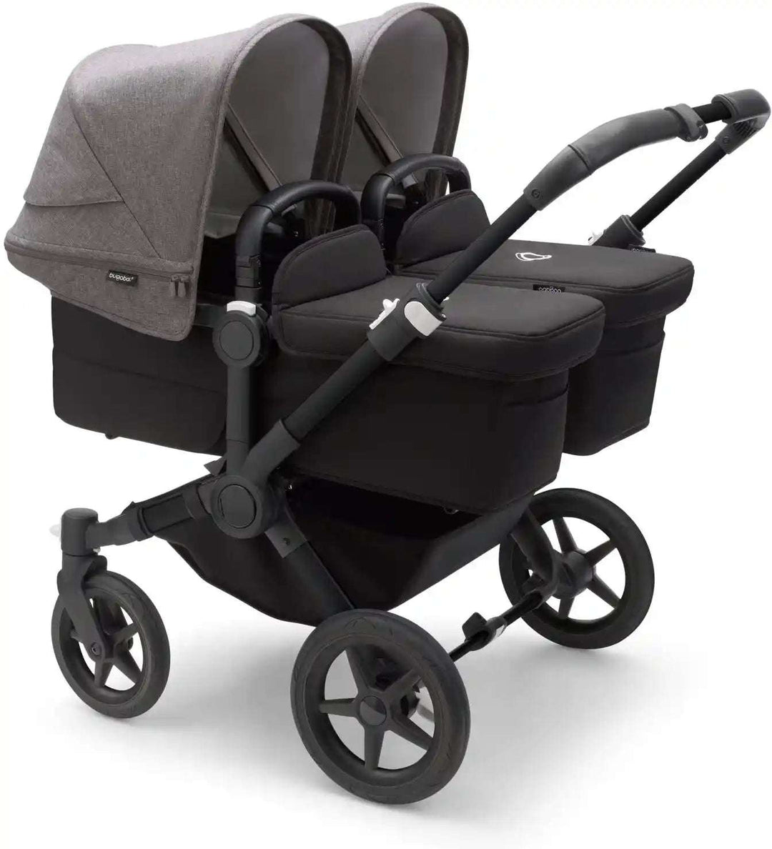 Bugaboo Donkey⁵ Twin Stroller Bugaboo Black | Midnight Black Grey Melange  [variant_option4] [variant_option5] [variant_option6] [variant_option7] [variant_option8] [variant_option9] 5