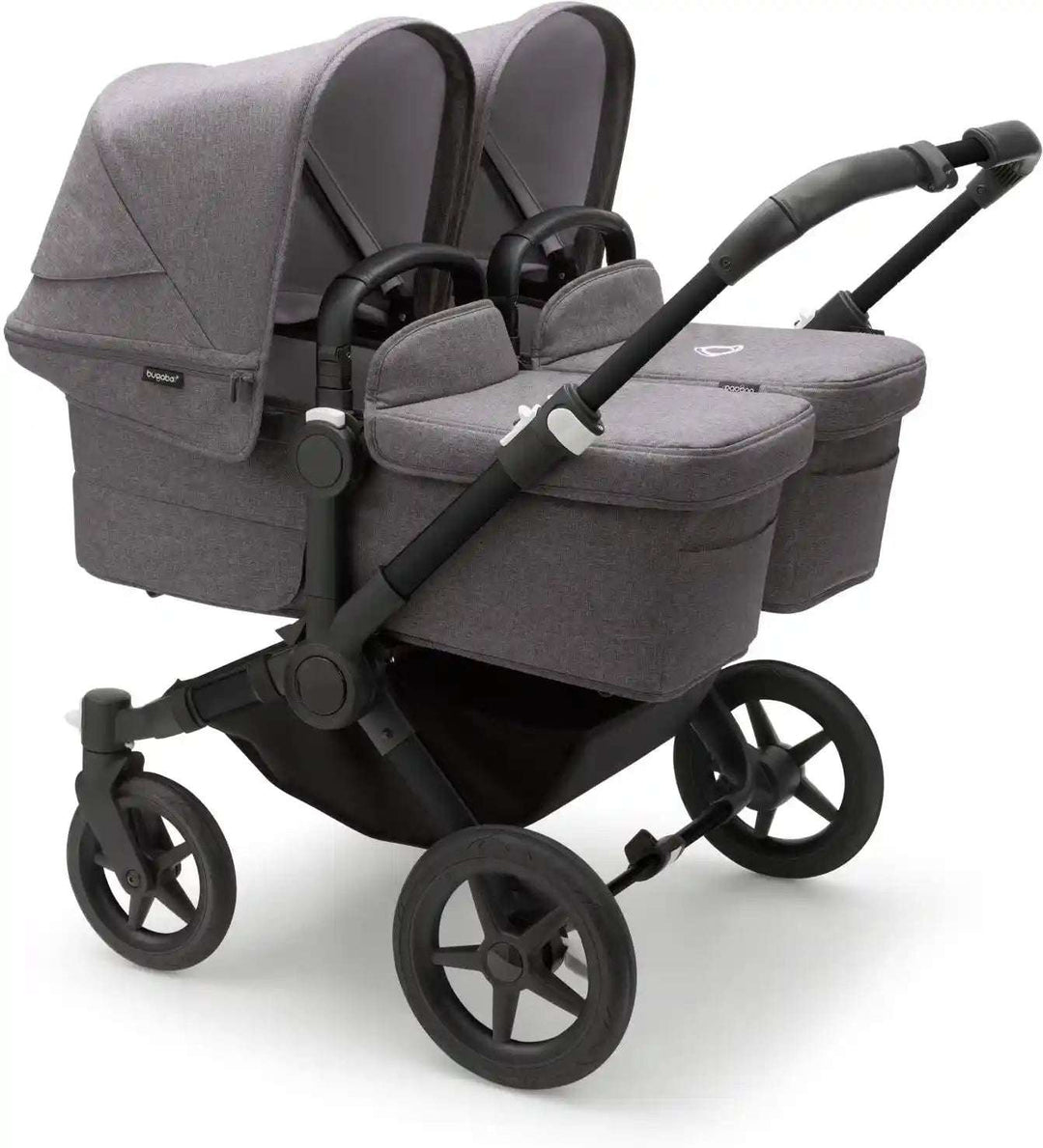 Bugaboo Donkey⁵ Twin Stroller Bugaboo Black | Grey Melange Grey Melange  [variant_option4] [variant_option5] [variant_option6] [variant_option7] [variant_option8] [variant_option9] 6