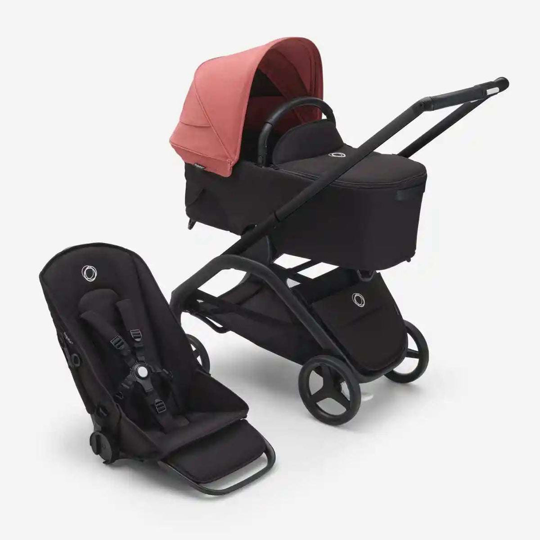 Bugaboo Dragonfly Stroller & Bassinet Complete Bugaboo Sunrise Red/Midnight Black/Black   [variant_option4] [variant_option5] [variant_option6] [variant_option7] [variant_option8] [variant_option9] 11