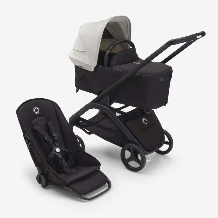 Bugaboo Dragonfly Stroller & Bassinet Complete Bugaboo Misty White/Midnight Black/Black   [variant_option4] [variant_option5] [variant_option6] [variant_option7] [variant_option8] [variant_option9] 14