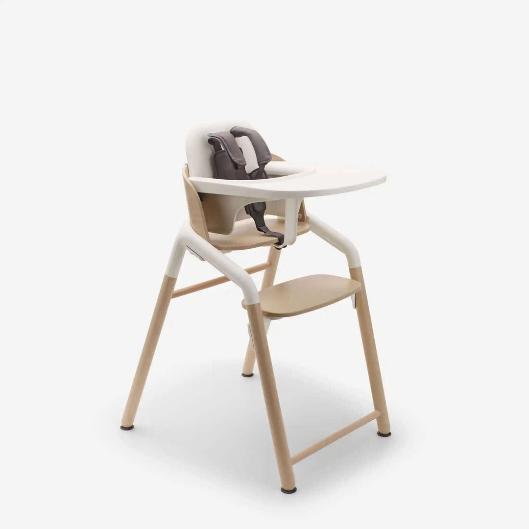 bugaboo feeding chair Bugaboo Giraffe Complete High Chair Warm Wood/Gray