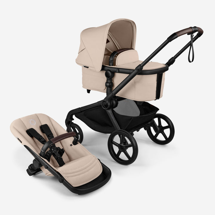 Bugaboo Kangaroo bassinet and seat stroller Bugaboo Desert Taupe/Desert Taupe/Black   [variant_option4] [variant_option5] [variant_option6] [variant_option7] [variant_option8] [variant_option9] 1