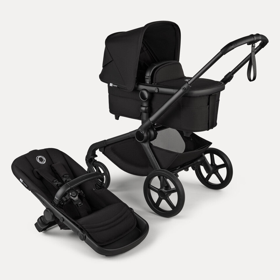 Kangaroo Single-to-double Stroller Travel System Bundle