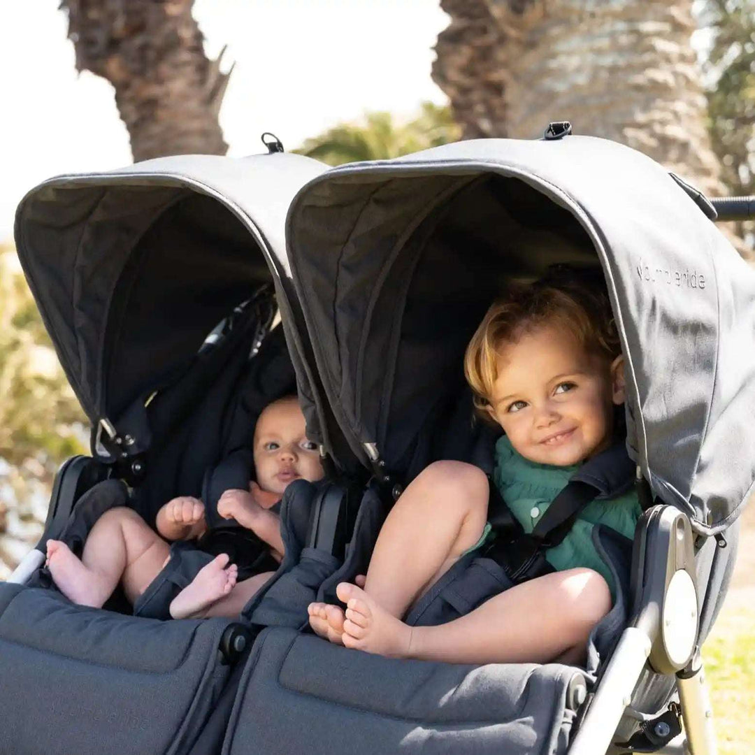 indie double stroller Bumbleride Indie Twin Stroller Black