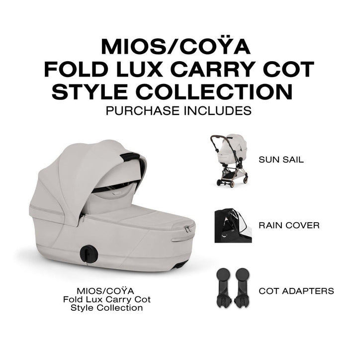 Cybex MIOS/COYA Fold Lux Carry Cot | Style Collection
