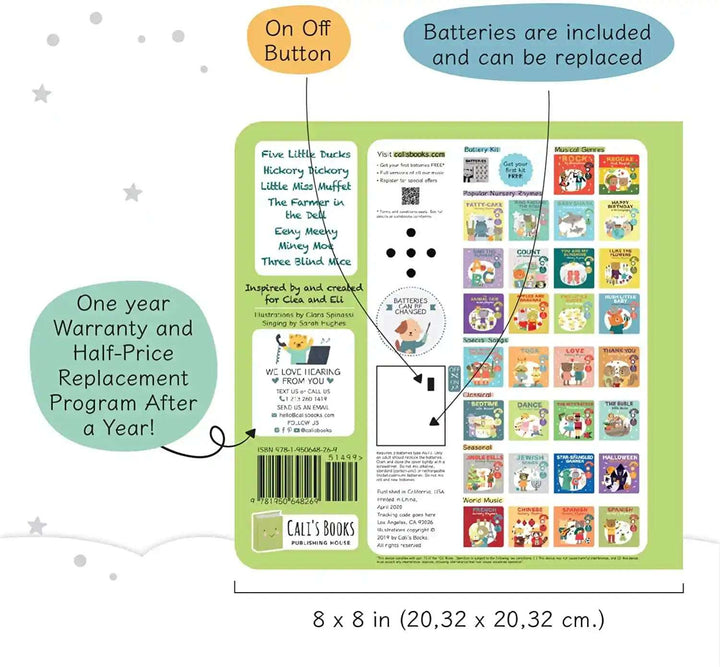 Cali's Book Five Little Ducks Nursery Rhymes Cali's Books    [variant_option4] [variant_option5] [variant_option6] [variant_option7] [variant_option8] [variant_option9] 3