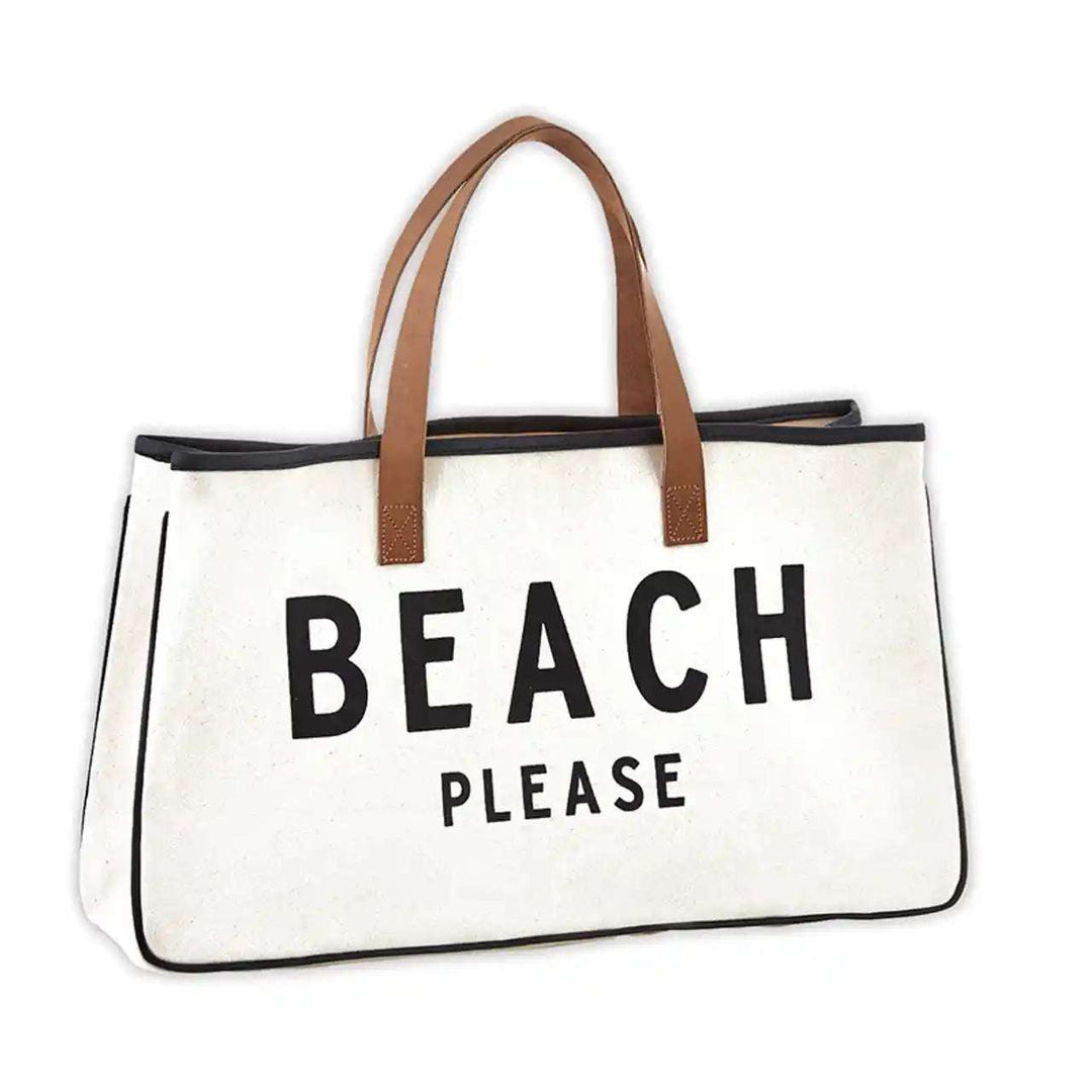 Canvas Tote - Beach Please Santa Barbara Design Studio    [variant_option4] [variant_option5] [variant_option6] [variant_option7] [variant_option8] [variant_option9] 1