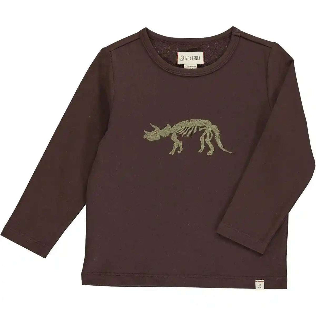 Cherokee Brown Dino Skeleton Tee Me & Henry 0-3M   [variant_option4] [variant_option5] [variant_option6] [variant_option7] [variant_option8] [variant_option9] 1