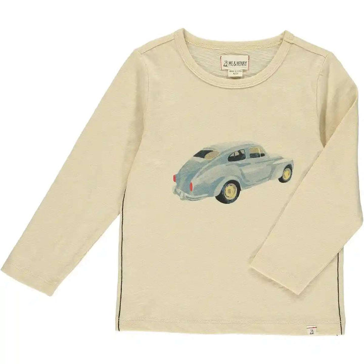 Cherokee Raglan Printed Tee- Beige Beetle Me & Henry 0-3M   [variant_option4] [variant_option5] [variant_option6] [variant_option7] [variant_option8] [variant_option9] 1