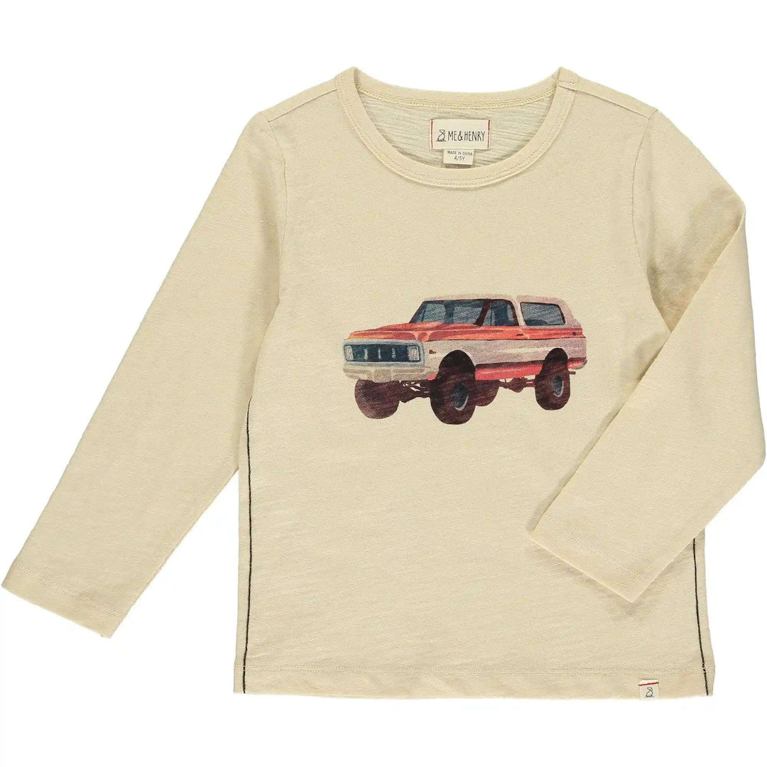 Cherokee Raglan Printed Tee- Beige Bronco Me & Henry 3-6M   [variant_option4] [variant_option5] [variant_option6] [variant_option7] [variant_option8] [variant_option9] 1