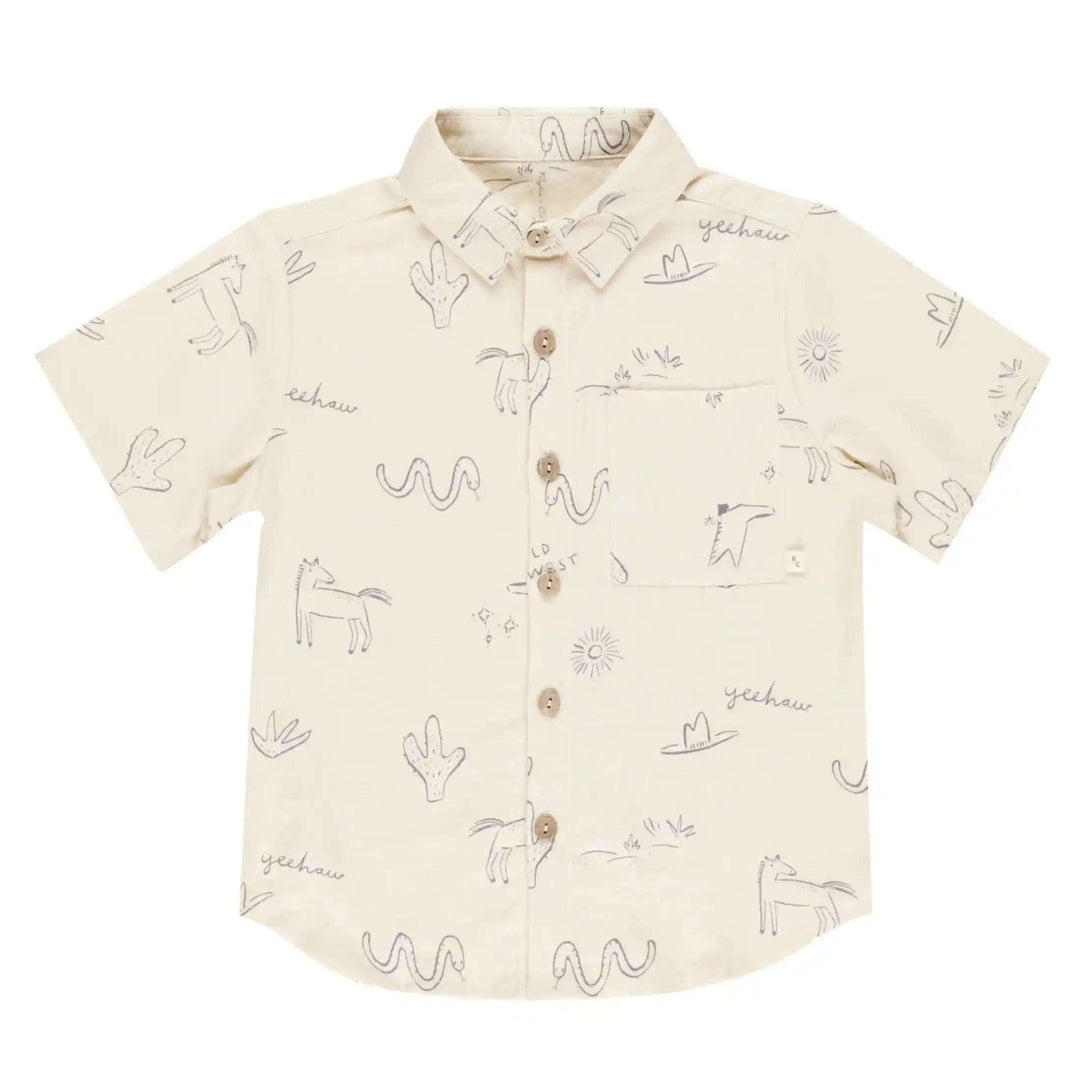 Collared Shirt - Wild West Rylee + Cru 12-18M   [variant_option4] [variant_option5] [variant_option6] [variant_option7] [variant_option8] [variant_option9] 1