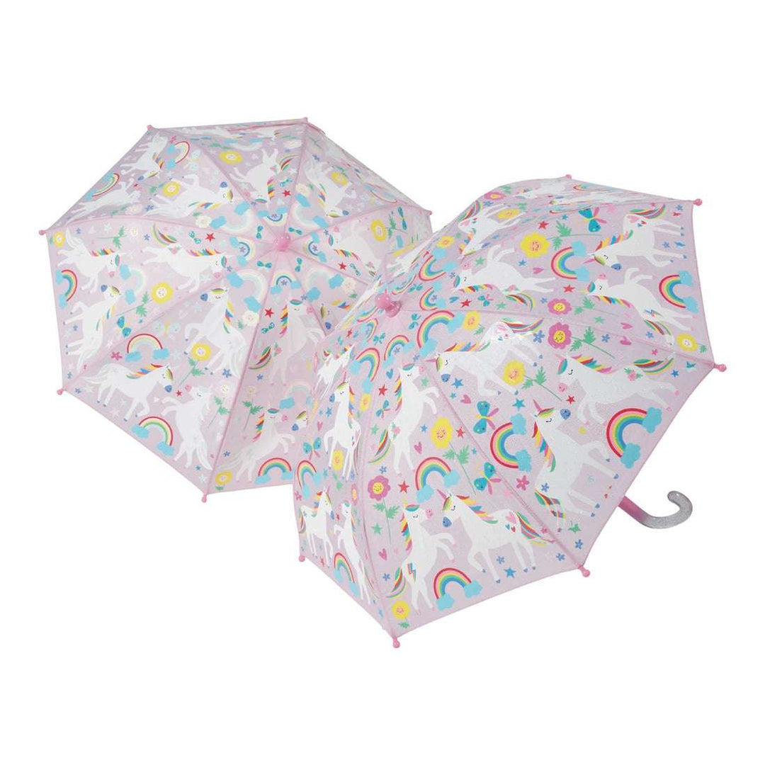 Color Changing Umbrella - Rainbow Unicorn Floss and Rock    [variant_option4] [variant_option5] [variant_option6] [variant_option7] [variant_option8] [variant_option9] 1
