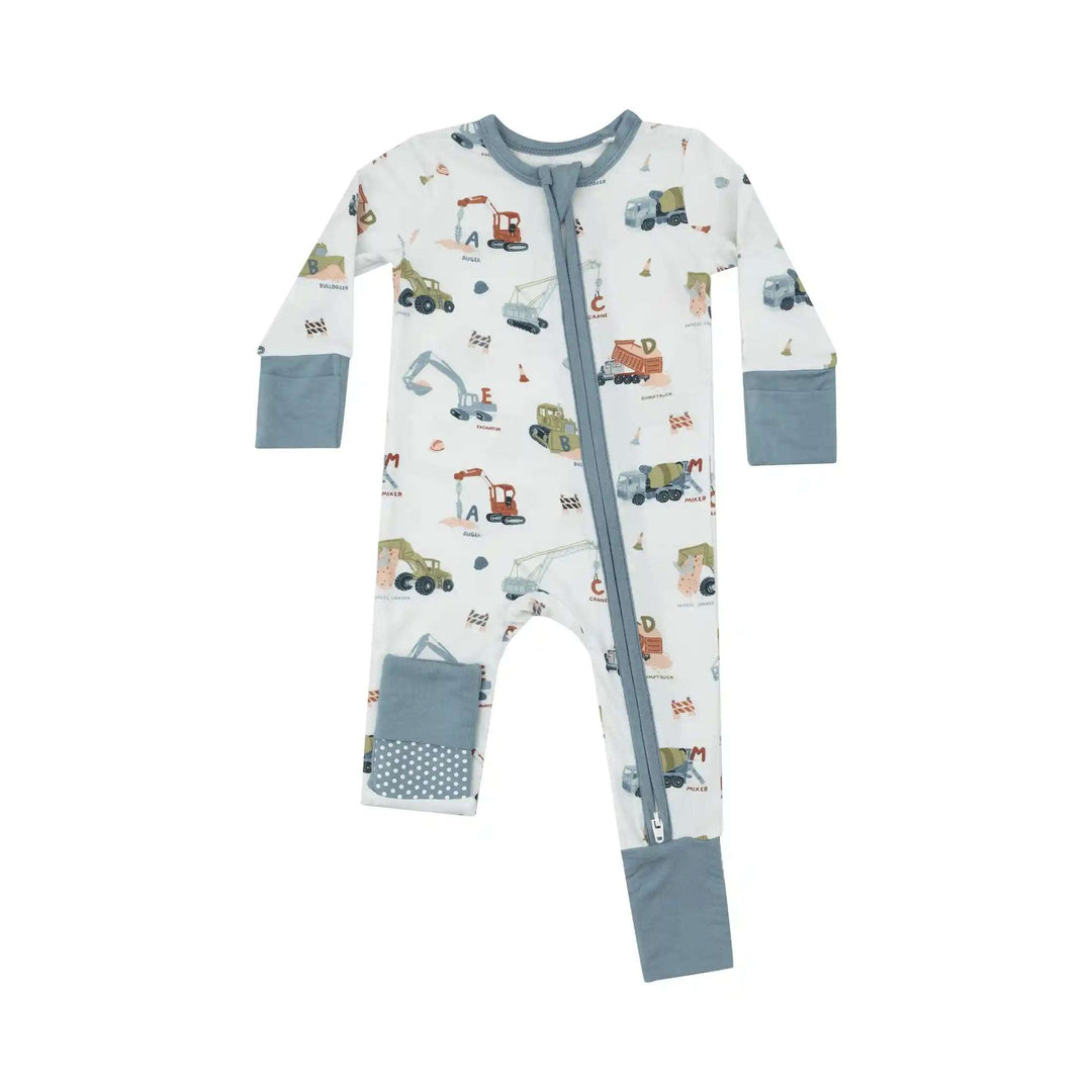 Construction 2 Way Zipper Romper Angel Dear 3-6M   [variant_option4] [variant_option5] [variant_option6] [variant_option7] [variant_option8] [variant_option9] 1