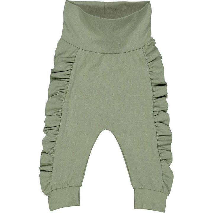 Cozy Me Frill Pants - Poetry Green Green Cotton 0-3M   [variant_option4] [variant_option5] [variant_option6] [variant_option7] [variant_option8] [variant_option9] 1