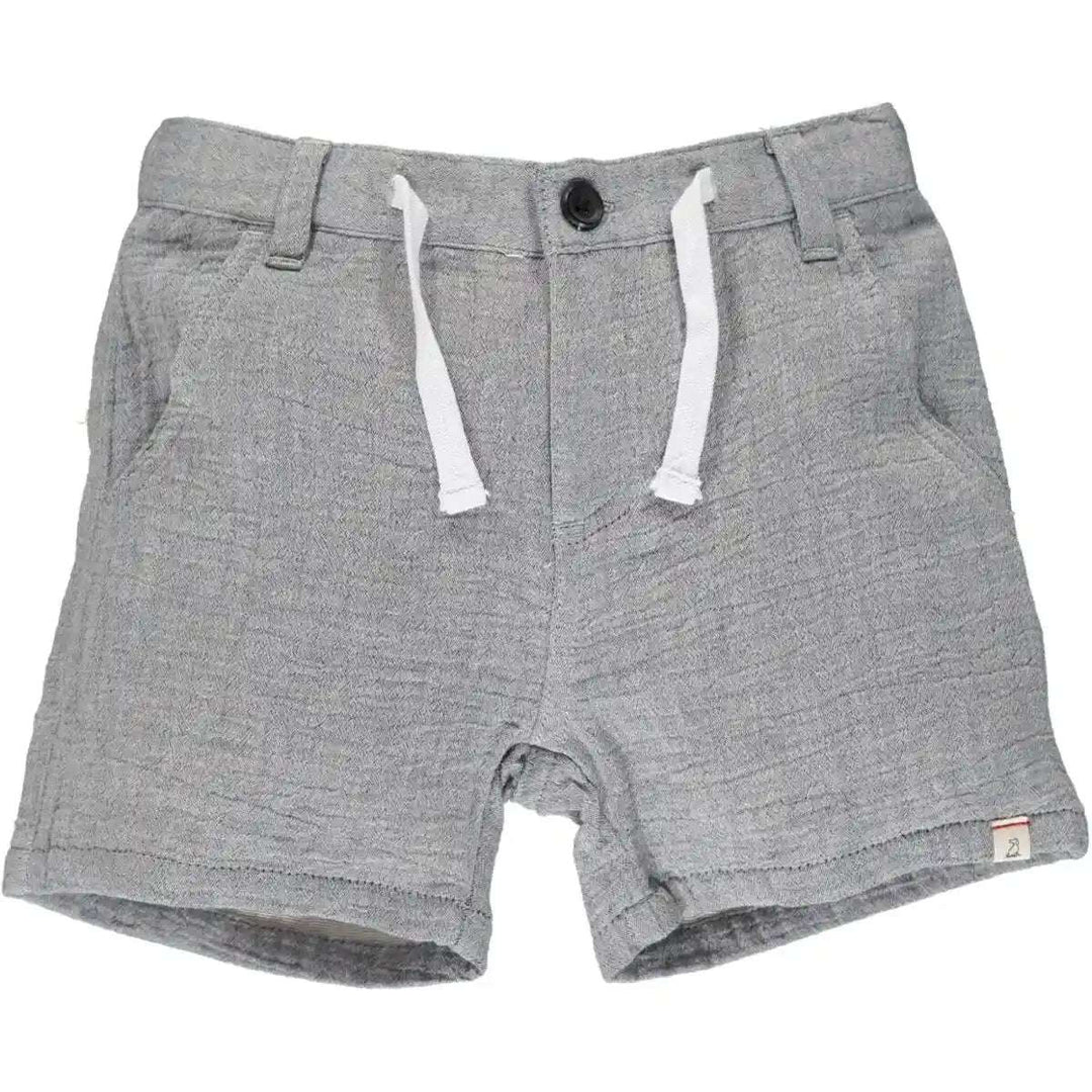 Crew Grey Gauze Shorts Me & Henry 0-3M   [variant_option4] [variant_option5] [variant_option6] [variant_option7] [variant_option8] [variant_option9] 1