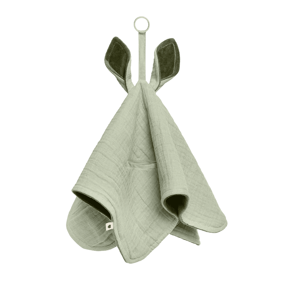 Cuddle Cloth Kangaroo- Sage BIBS    [variant_option4] [variant_option5] [variant_option6] [variant_option7] [variant_option8] [variant_option9] 1