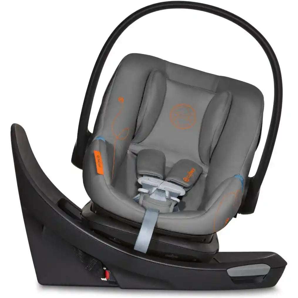 Cybex Aton G Swivel Infant Car Seat Cybex Lava Grey   [variant_option4] [variant_option5] [variant_option6] [variant_option7] [variant_option8] [variant_option9] 6