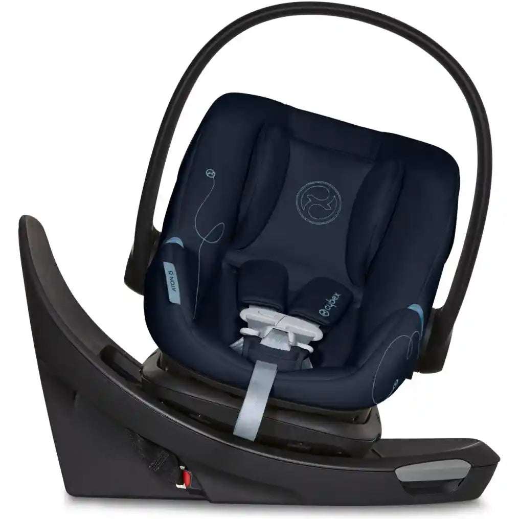 Cybex Aton G Swivel Infant Car Seat Cybex Ocean Blue   [variant_option4] [variant_option5] [variant_option6] [variant_option7] [variant_option8] [variant_option9] 11