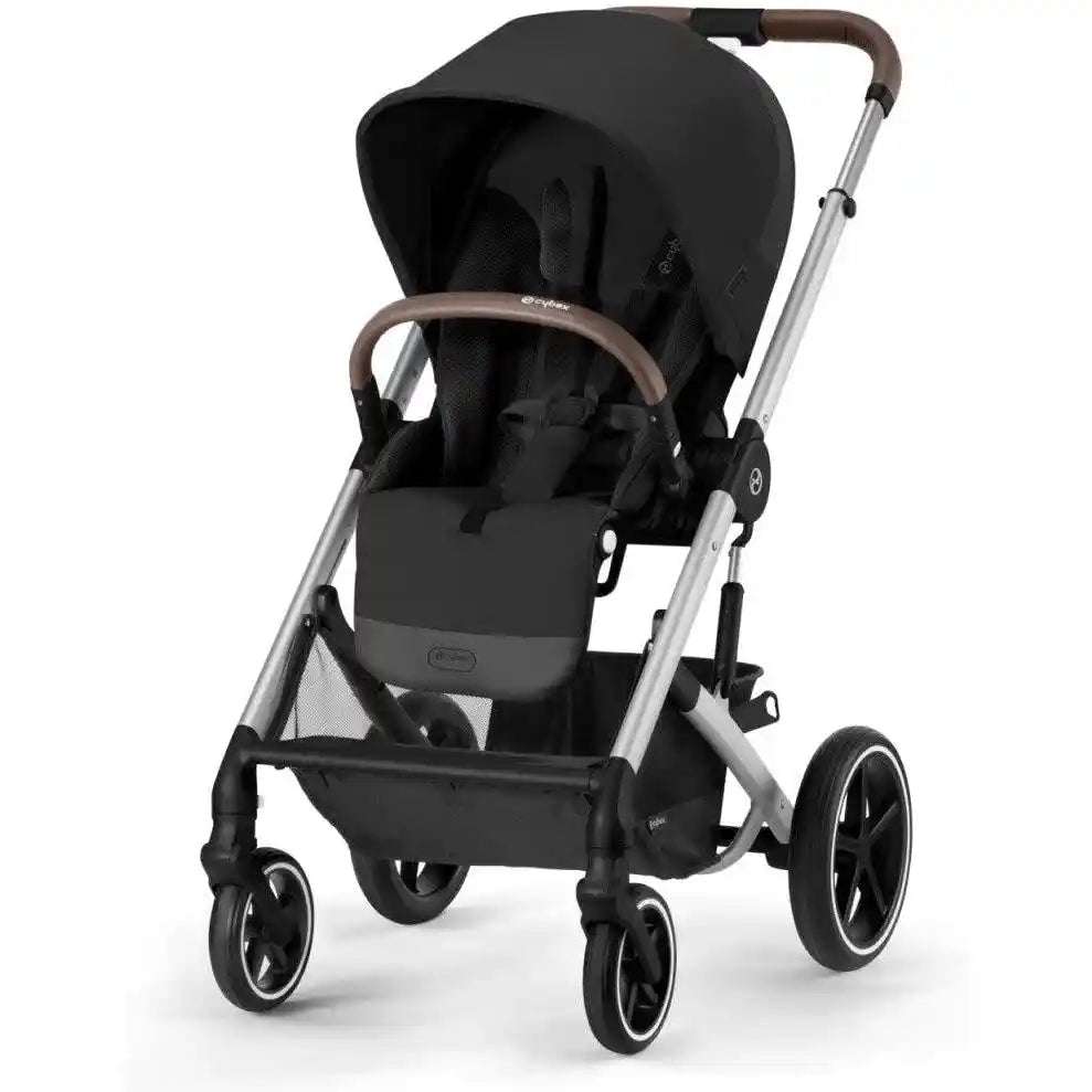 Cybex Balios S Lux 2 Stroller Cybex Silver + Moon Black Seat Pack   [variant_option4] [variant_option5] [variant_option6] [variant_option7] [variant_option8] [variant_option9] 1