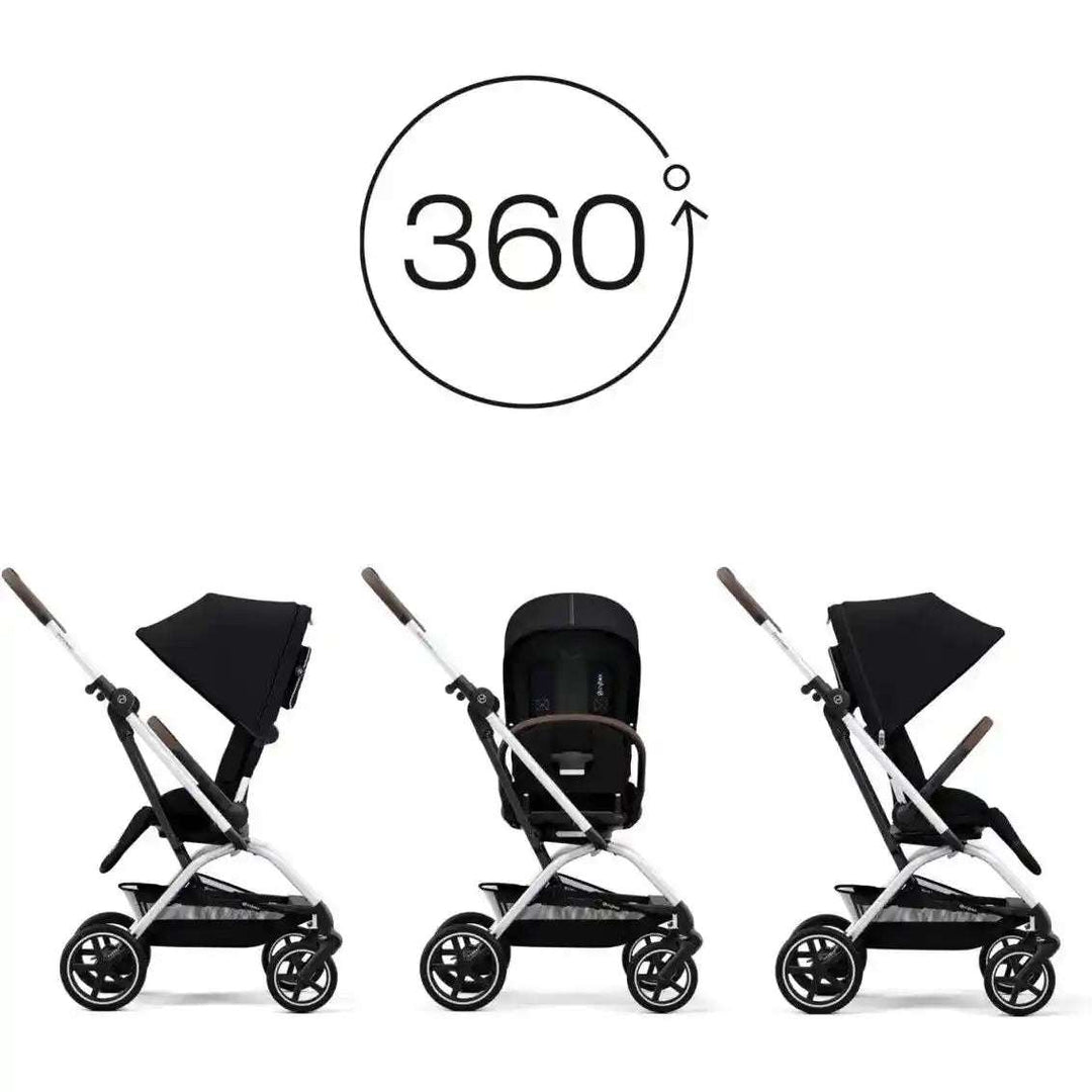 Cybex Eezy S Twist +2 V2 Stroller Cybex    [variant_option4] [variant_option5] [variant_option6] [variant_option7] [variant_option8] [variant_option9] 4