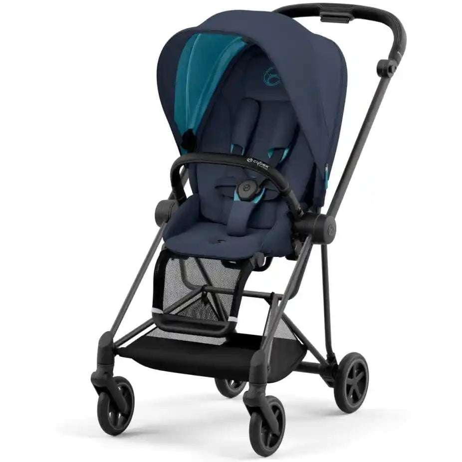 Cybex Mios 3 Stroller Cybex Matte Black Nautical Blue  [variant_option4] [variant_option5] [variant_option6] [variant_option7] [variant_option8] [variant_option9] 14