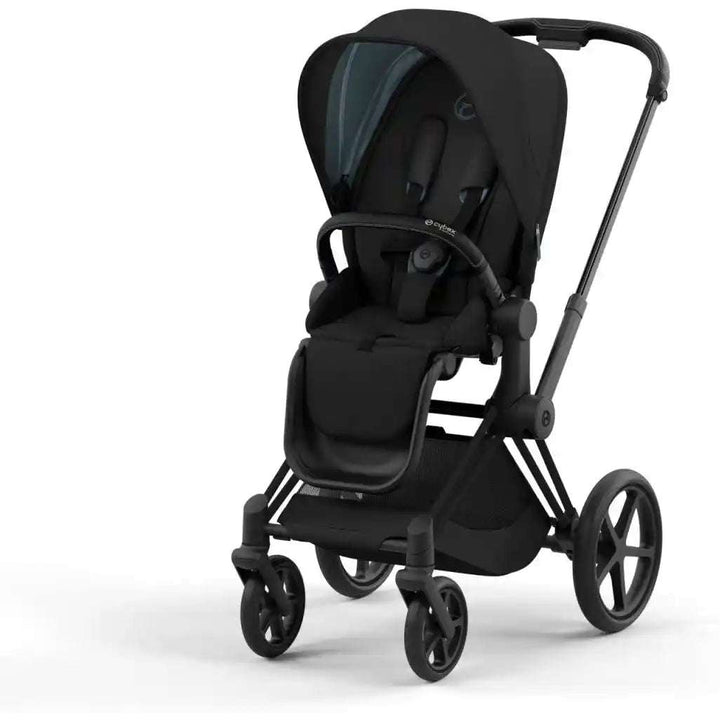 Cybex Priam 4 Stroller Cybex Matte Black Deep Black  [variant_option4] [variant_option5] [variant_option6] [variant_option7] [variant_option8] [variant_option9] 8