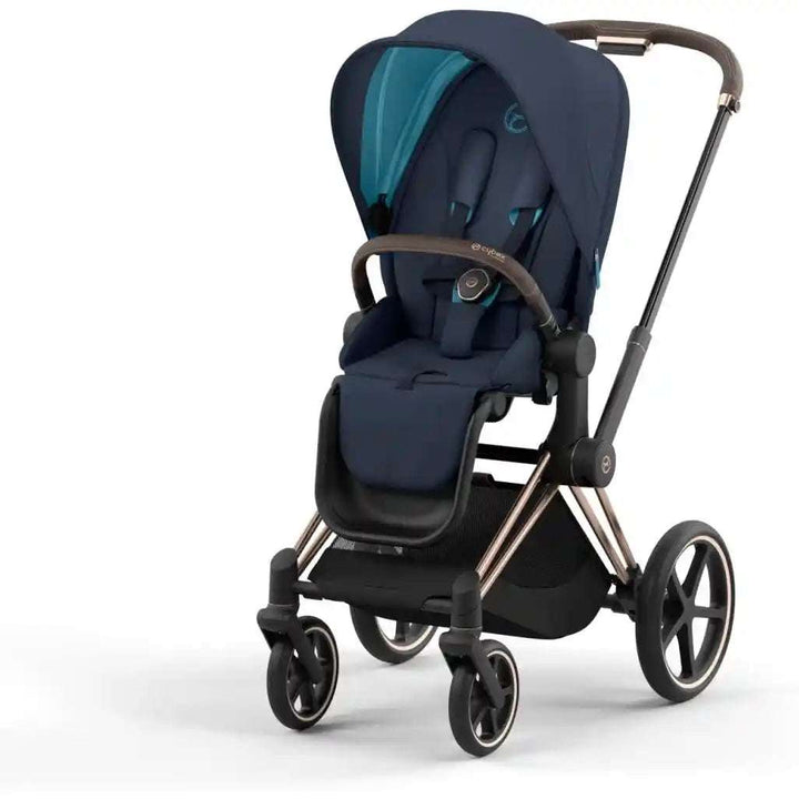 Cybex Priam 4 Stroller Cybex Rose Gold Nautical Blue  [variant_option4] [variant_option5] [variant_option6] [variant_option7] [variant_option8] [variant_option9] 12