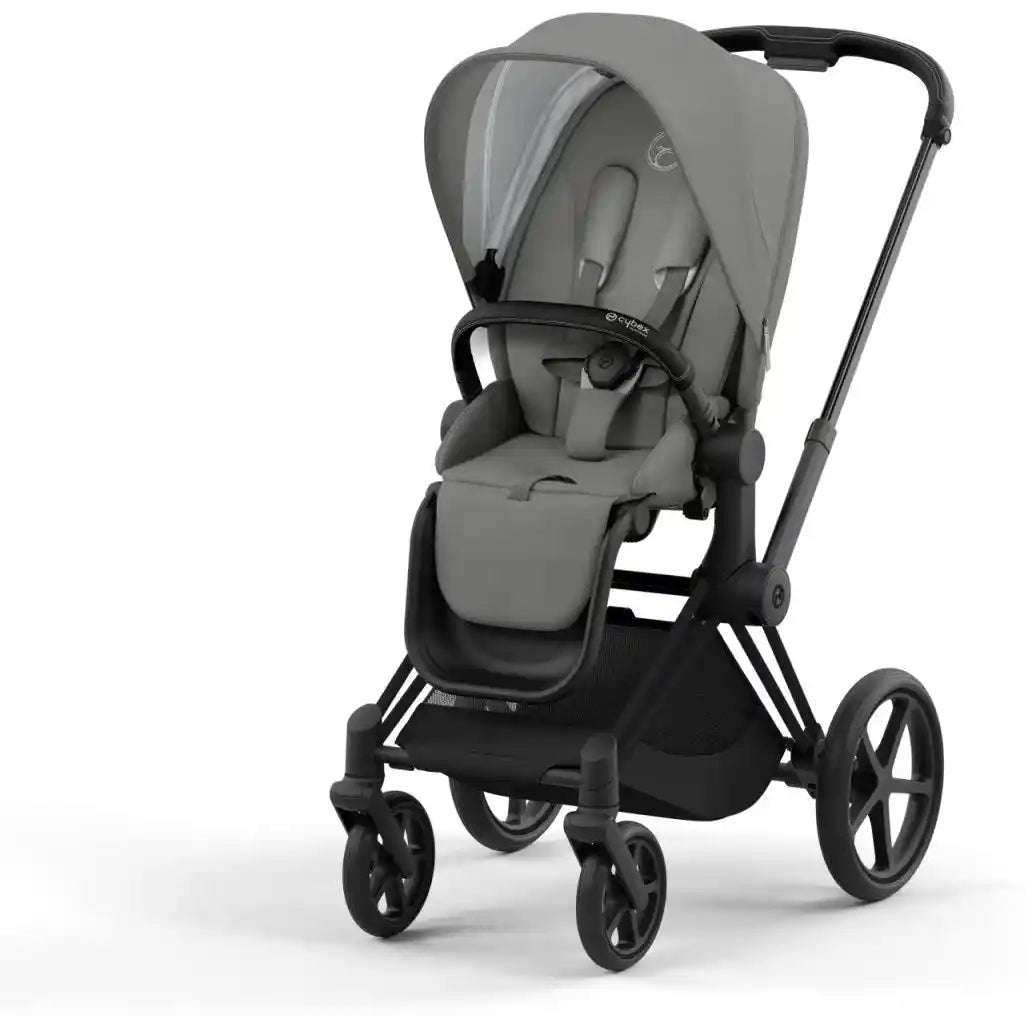 cybex priam weight limit Cybex Priam 4 Stroller Matte Black / Soho Grey