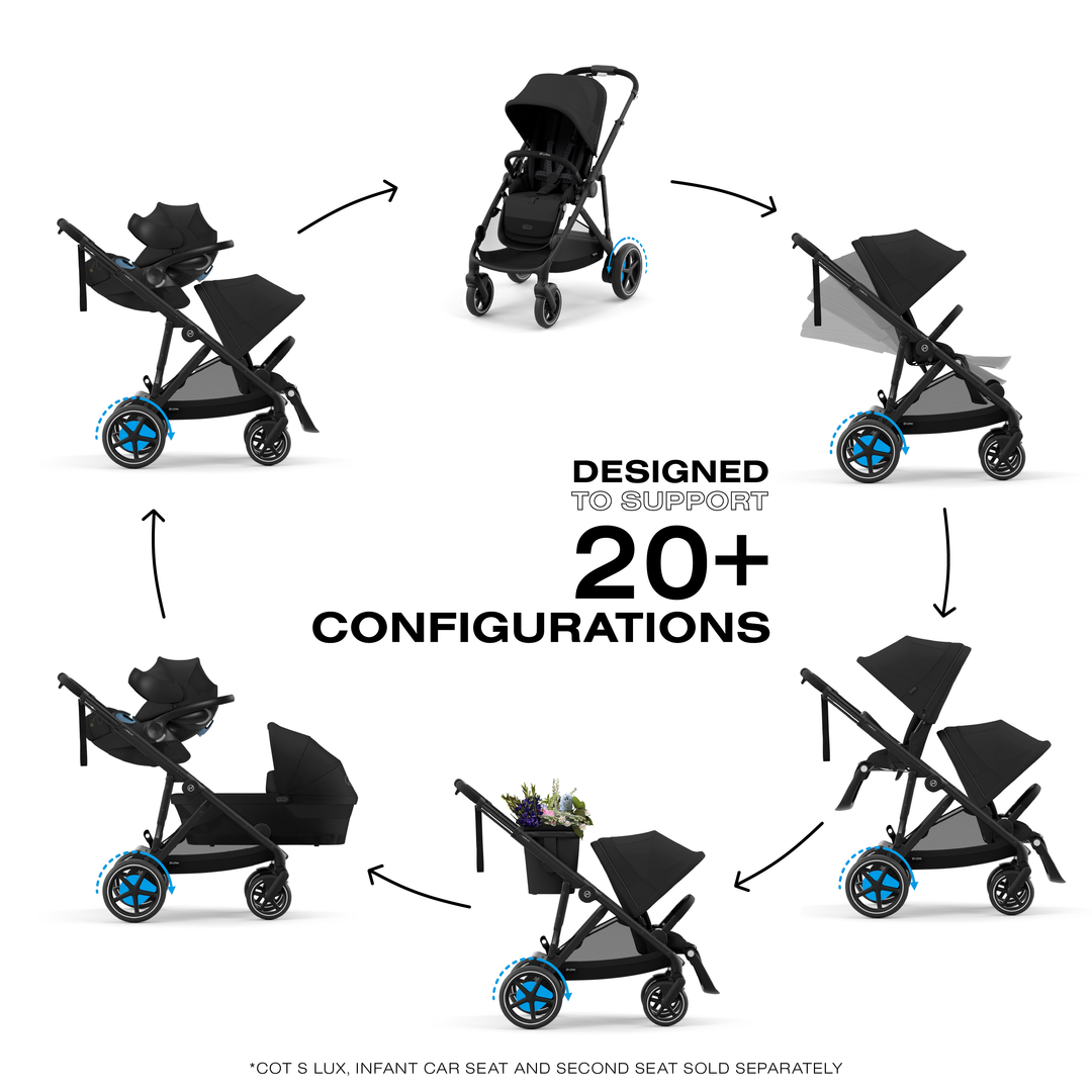 Cybex e-Gazelle S Electronic Assist Stroller