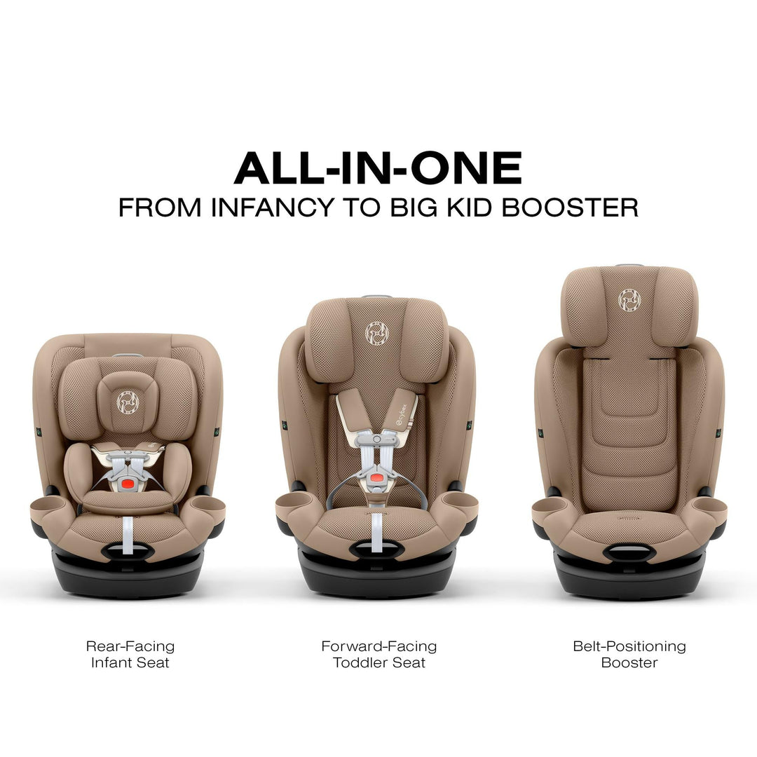 Cybex Callisto G 360 Rotating All-in-One Car Seat Ocean Blue
