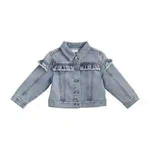 Denim Ruffle Jacket MudPie 12-18M   [variant_option4] [variant_option5] [variant_option6] [variant_option7] [variant_option8] [variant_option9] 1