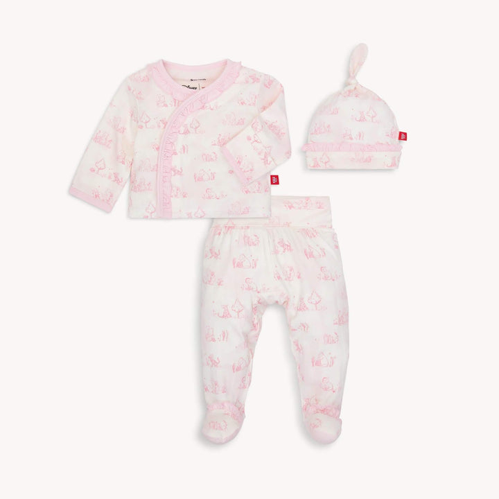 Sweeter than Hunny Pink Kimono Set w/ Hat