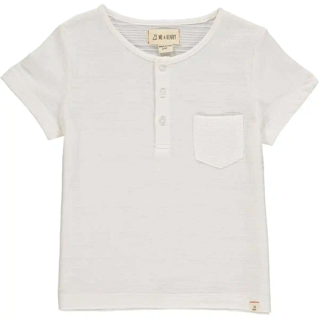 Dodger White Ribbed Henley Me & Henry 0-3M   [variant_option4] [variant_option5] [variant_option6] [variant_option7] [variant_option8] [variant_option9] 1