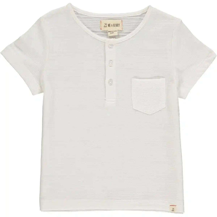 Dodger White Ribbed Henley Me & Henry 0-3M   [variant_option4] [variant_option5] [variant_option6] [variant_option7] [variant_option8] [variant_option9] 1