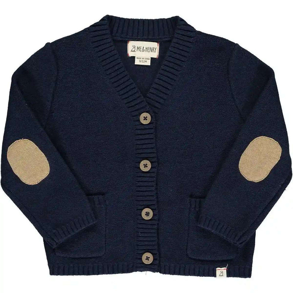 Duncan Cotton Cardigan- Navy Me & Henry    [variant_option4] [variant_option5] [variant_option6] [variant_option7] [variant_option8] [variant_option9] 2