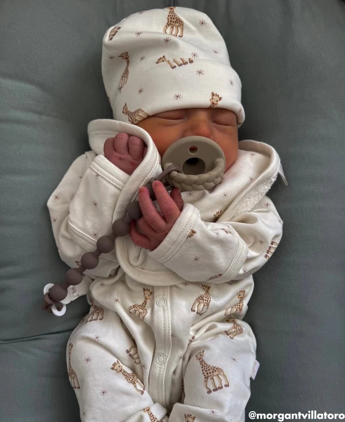 Sophie la girafe Ecru Print Footie